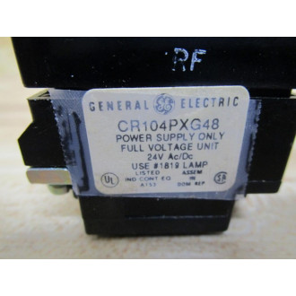 General Electric CR104PLG18L Indicating Light