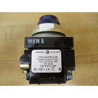 General Electric CR104PLG18L Indicating Light Blue