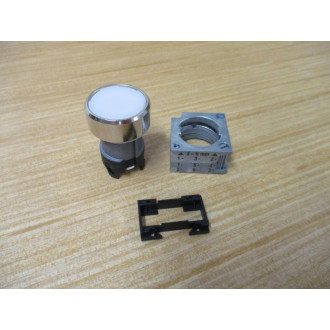 Siemens 3SB3 602-0AA61 White 3SB36020AA61 W Base & Clip - New No Box