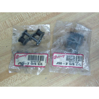 Browning J50-2 OS CL Off-Set Double Chain Link 1298090 (Pack of 2)