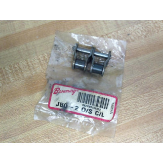 Browning J50-2 OS CL Off-Set Double Chain Link 1298090 (Pack of 2)