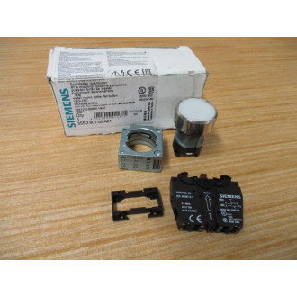 Siemens 3SB3 601-0AA61 White 3SB36010AA61 W3SB3403-0A, Base & Clip