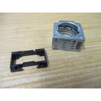 Siemens 3SB3 601-0AA61 White 3SB36010AA61 W3SB3403-0A, Base & Clip