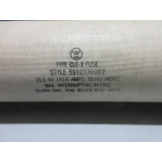 Westinghouse 591C376G02 Fuse CLE-3 - New No Box