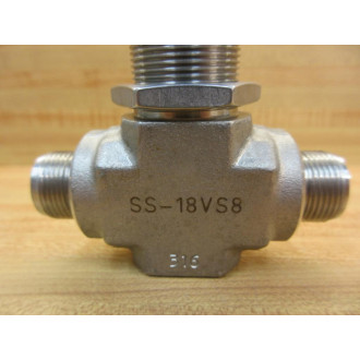Whitey SS-18VS8 Needle Valve SS18VS8 - New No Box