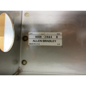 Allen Bradley 800H-2HA4R Lever Actuator 800H2HA4R With StartStop Buttons - New No Box