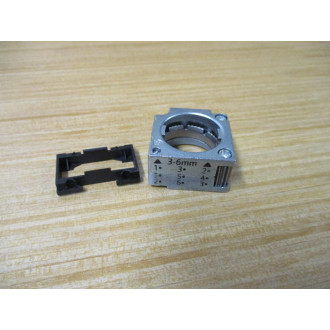 Siemens 3SB3 601-4AD11 Switch 3SB36014AD11 W3SB3400-0A, Base, Clip & Key
