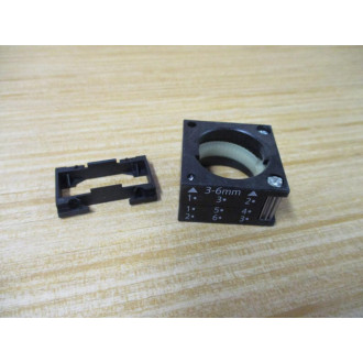 Siemens 3SB3 202-0AA41 Green 3SB32020AA41 W3SB3400-0B, Base & Clip