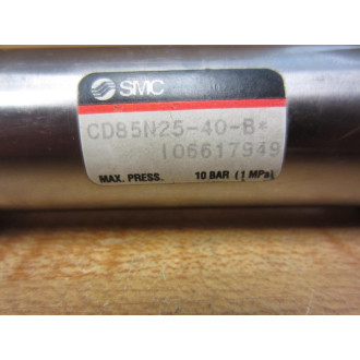 SMC CD85N25-40-B ISO Air Cylinder CD85N2540B - New No Box