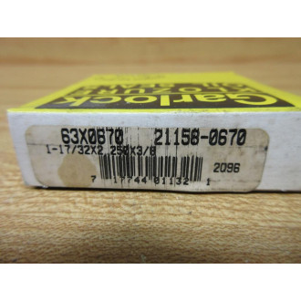 Garlock Klozure 21158-0670 Oil Seal 63X0670