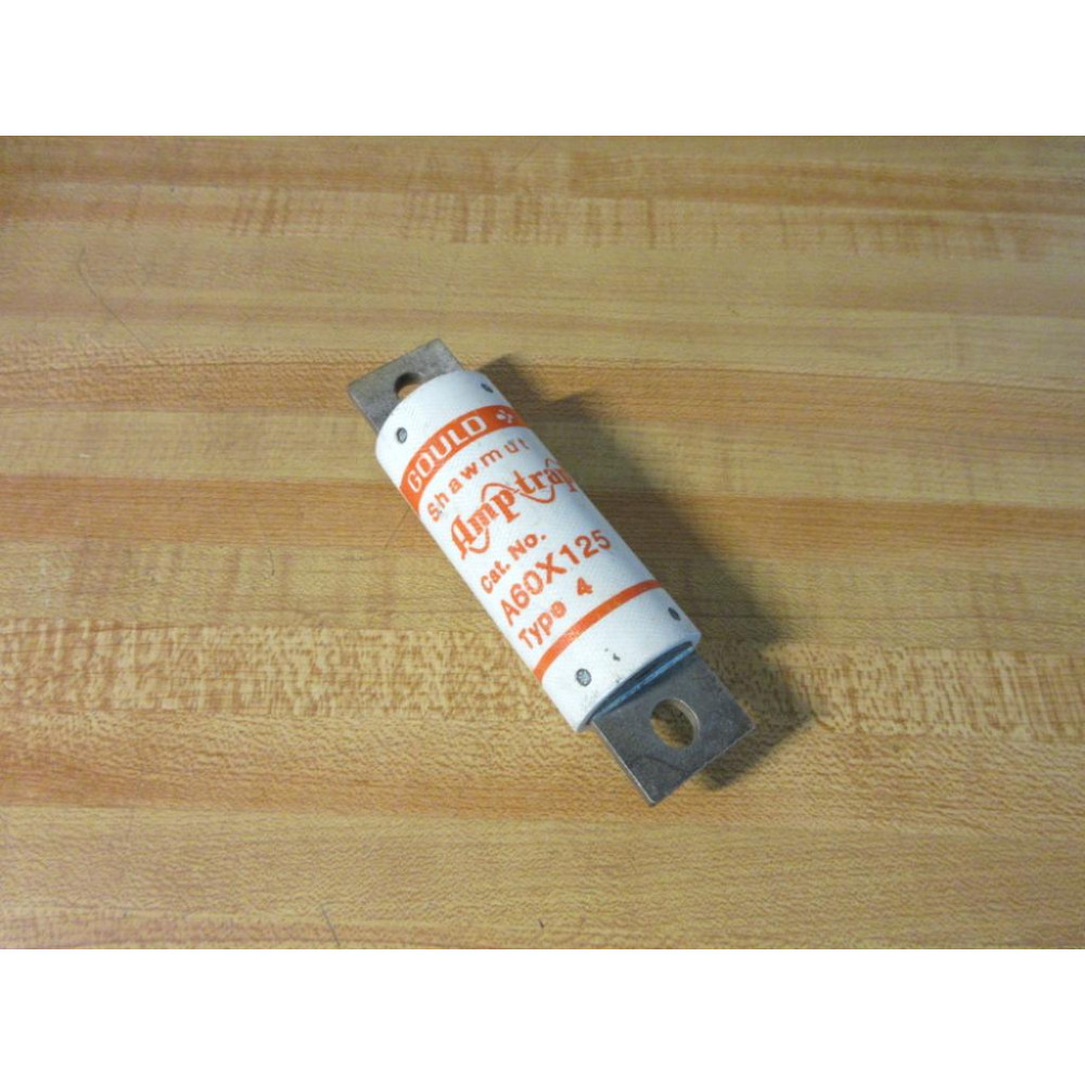 Gould Shawmut Ferraz A60X125-4 Mersen Amp-Trap Fuse A60X125 - New No Box