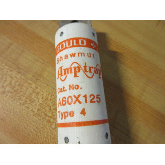 Gould Shawmut Ferraz A60X125-4 Mersen Amp-Trap Fuse A60X125 - New No Box