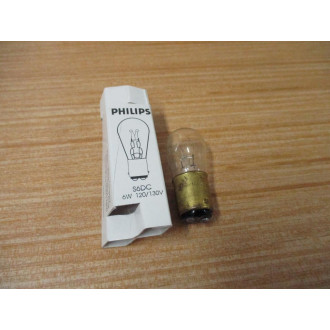 Philips S6DC Miniature Indicator Bulb (Pack of 8)