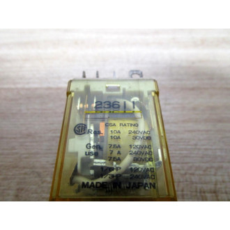 IDEC RH2B-U AC12V Relay RH2BUAC12V - Used