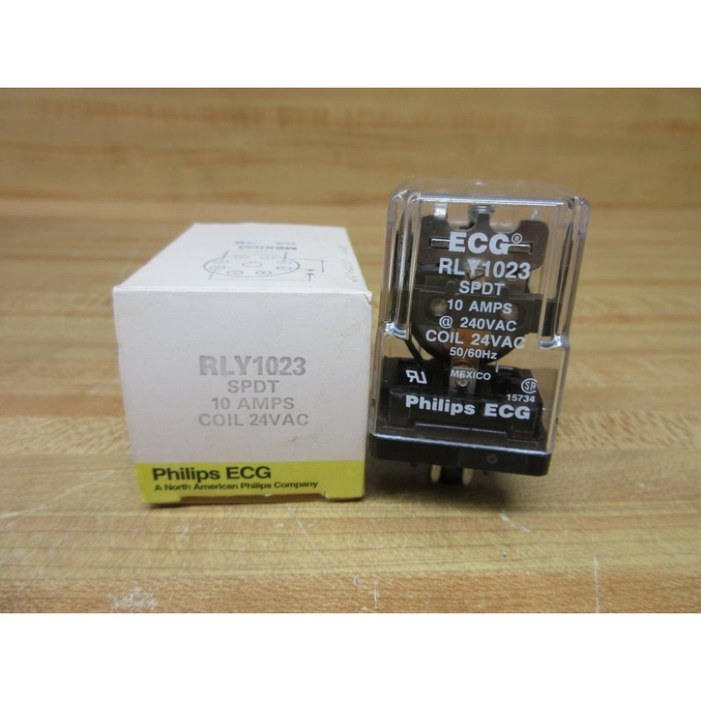 Philips ECG RLY1023-24VAC Relay RLY1023