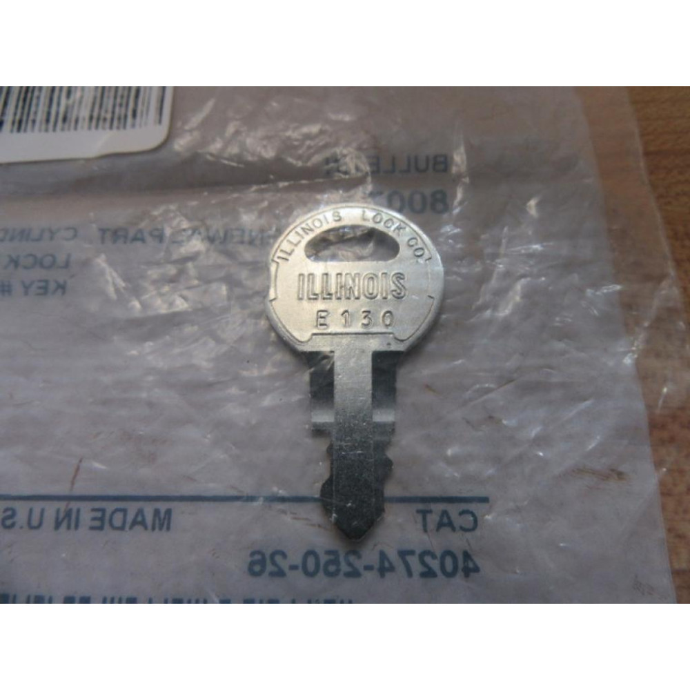 Allen Bradley 40274-250-26 Cylinder Lock Key