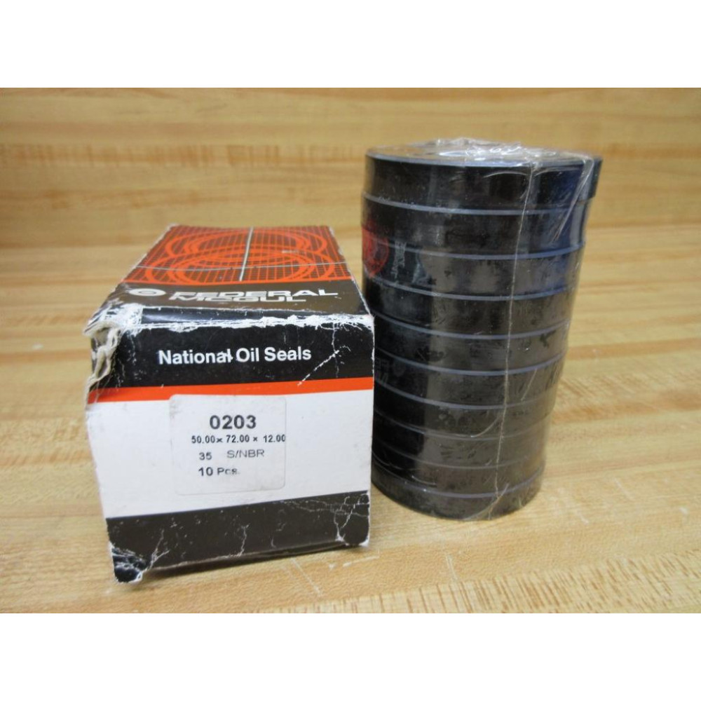 Federal Mogul 0203 National Oil Seal Timken 50X72X12 (Pack of 10)