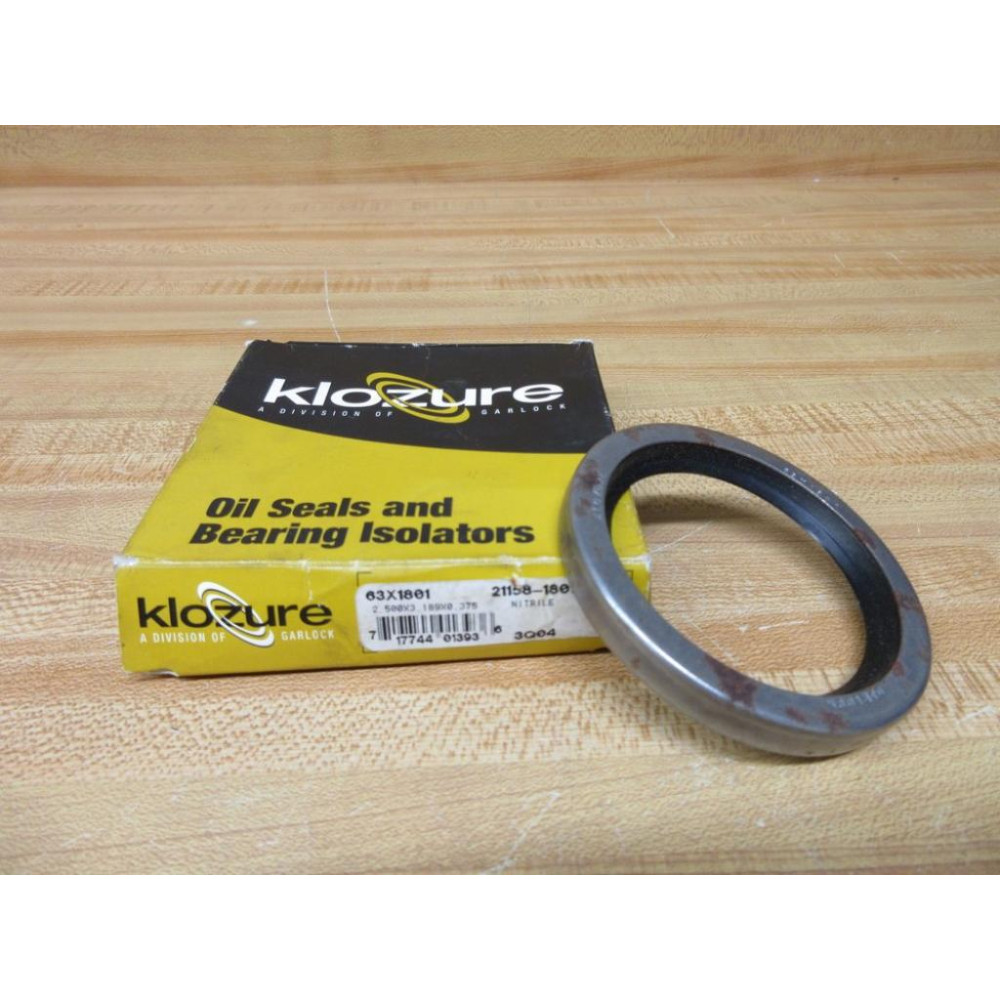 Garlock Klozure 21158-1801 Oli Seal 63X1801