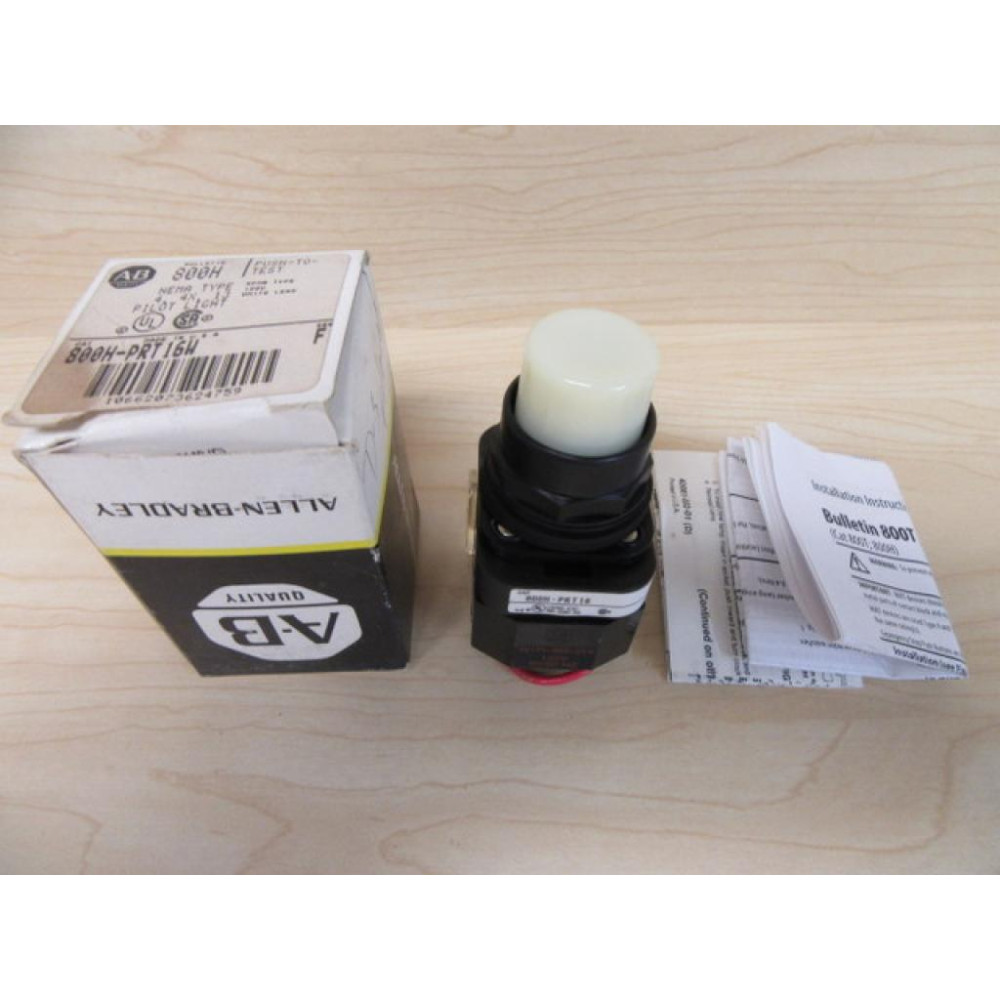 Allen Bradley 800H-PRT16W Push Button Switch
