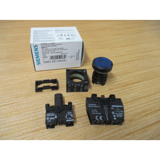 Siemens 3SB3 251-0AA41 Blue 3SB32510AA41 Complete