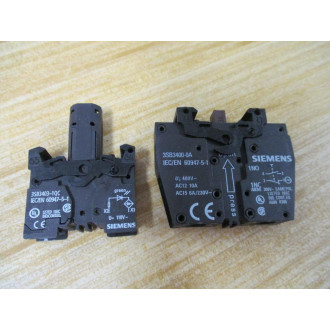 Siemens 3SB3 251-0AA41 Blue 3SB32510AA41 Complete