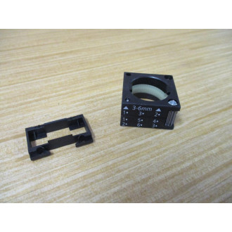 Siemens 3SB3 244-6BA30 Yellow 3SB32446BA30 W 3SB3400-1PC, Base & Clip
