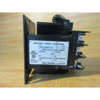 Allen Bradley 1497-A-BASX-3-N Industrial Control Transformer - New No Box