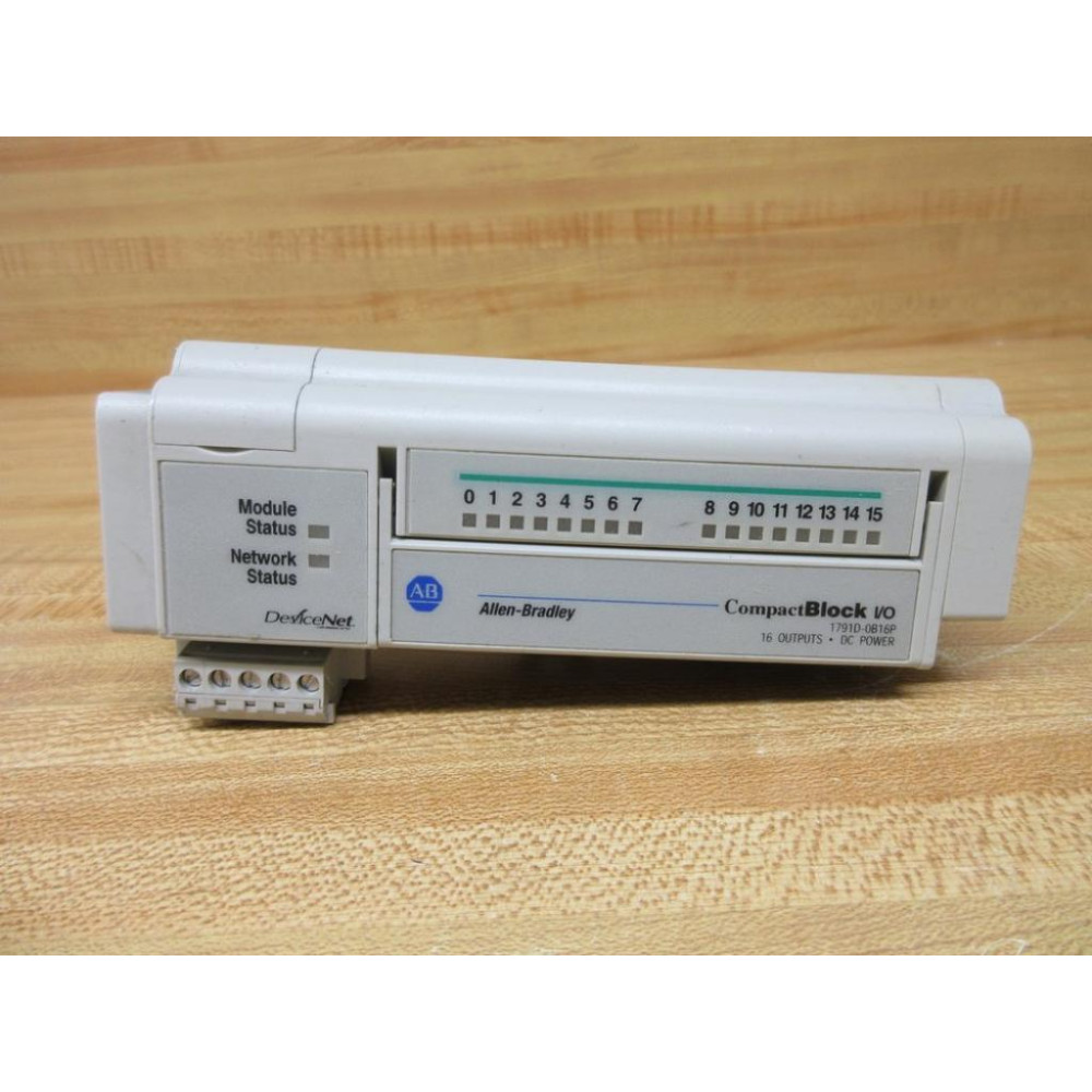 Allen Bradley 1791D-0B16P Compact IO Block 95709603 - Used