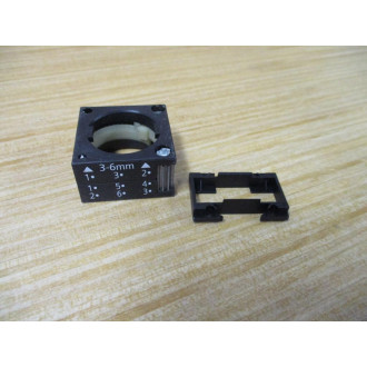 Siemens 3SB3 201-0AA21 Red 3SB32010AA21 W 3SB3400-0A, Base & Clip