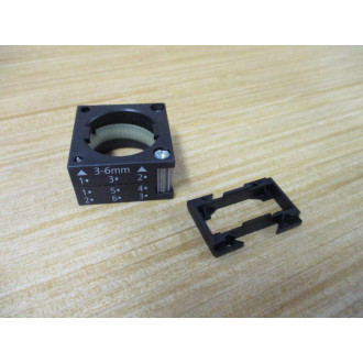 Siemens 3SB3 248-6AA30 Yellow 3SB32486AA30 W Base & Clip