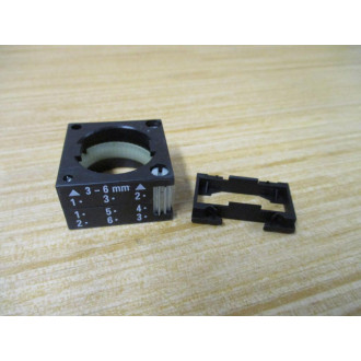 Siemens 3SB3 240-6BA40 Green 3SB32406BA40 W3SB3400-1A, Base & Clip