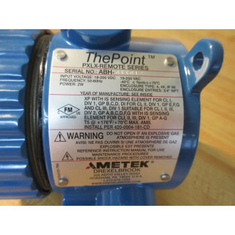 Ametek 385-0065-12 The Point Level Switch PXLX - New No Box