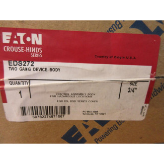 Crouse - Hinds EDS272 FlexStation EDS Back Box