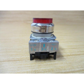 Siemens 3SU1051-0BB20-0AA0 Red 3SU10510BB200AA0 W Base - New No Box