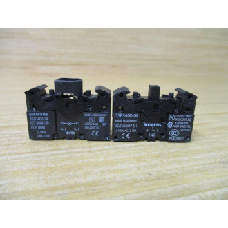 Siemens 3SB3 241-0AA61 White 3SB32410AA61 Complete