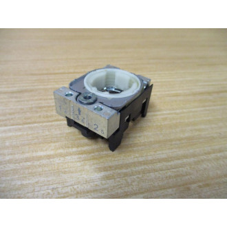 Siemens 3SU1051-6AA40-0AA0 Pilot Light 3SU10516AA400AA0 W Base
