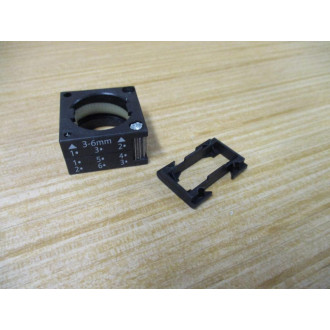Siemens 3SB3 204-6BA30 Yellow 3SB32046BA30 W Base & Clip