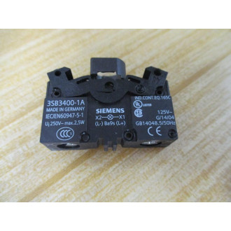 Siemens 3SB3 240-6BA50 Blue 3B32406BA50 Complete