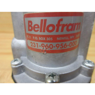 Bellofram 231-960-956-000 Adjustable Pressure Regulator 231960956000 - Used