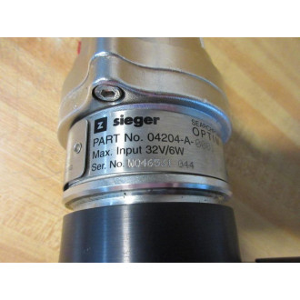 Sieger 04204-A-0001 Optima Gas Sensor 04204A0001 - Used
