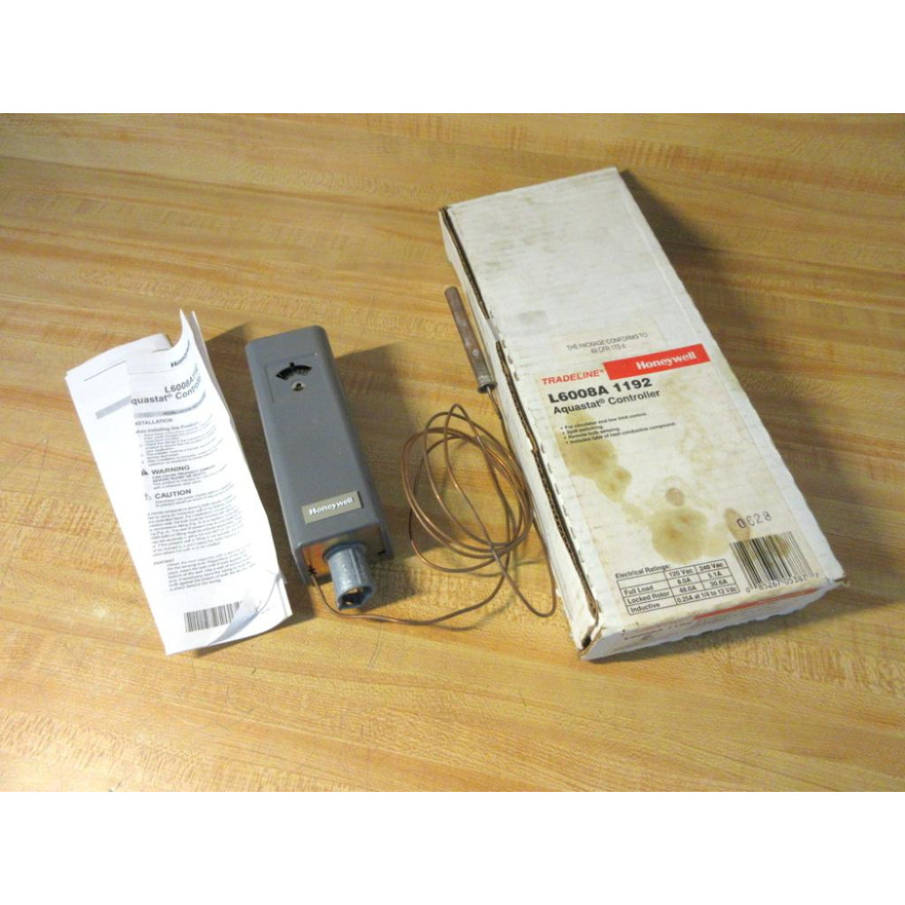 Honeywell L6008A 1192 Aquastat Controller L6008A1192