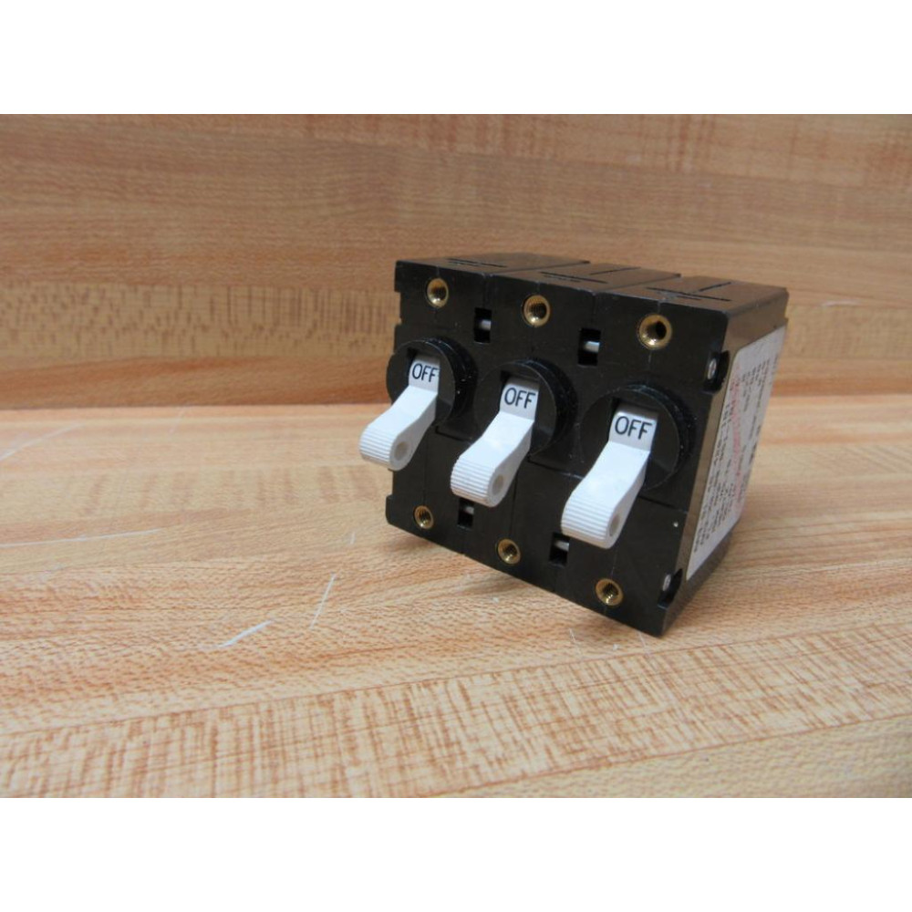 Carling AA3-B1-46-420-1B1-C Circuit Breaker 2A 3P AA3-X0-00-851-1B1-C - Used Carling AA3-B1-46-420-1B1-C Circuit Breaker 2A 3P AA3-X0-00-851-1B1-C - Used