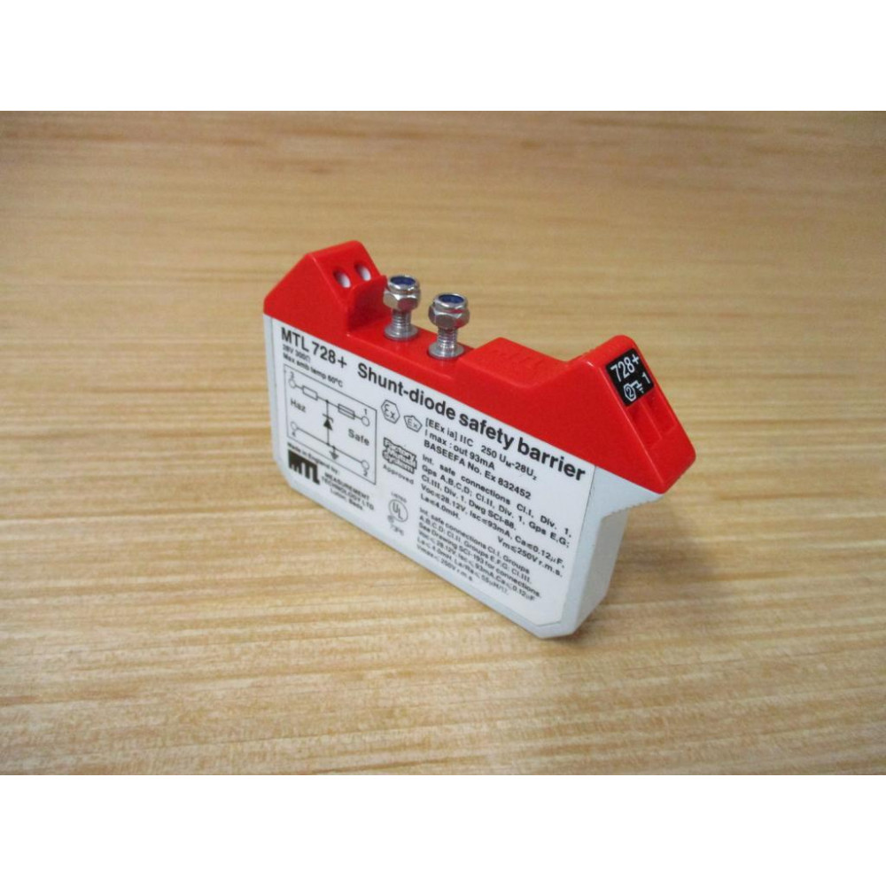Measurement Technology MTL728+ Shunt-Diode Safety Barrier - New No Box