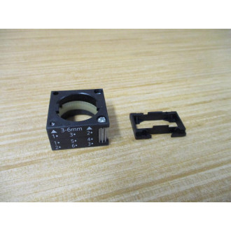 Siemens 3SB3 244-6AA20 Red 3SB32446AA20 W Base & Clip