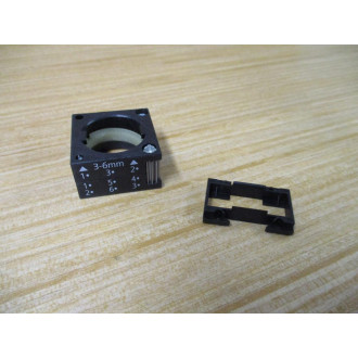 Siemens 3SB3 244-6AA20 Red 3SB32446AA20 W 3SB3400-1PB, Base & Clip