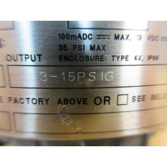 Fisher Controls 846 Current To Pressure Transducer - New No Box