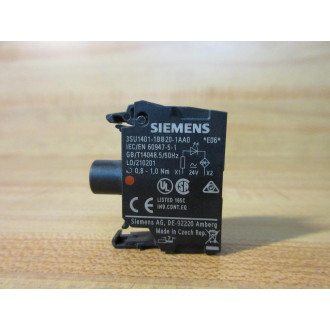 Siemens 3SU1401-1BB20-1AA0 LED Module Red 3SU14011BB201AA0 - New No Box