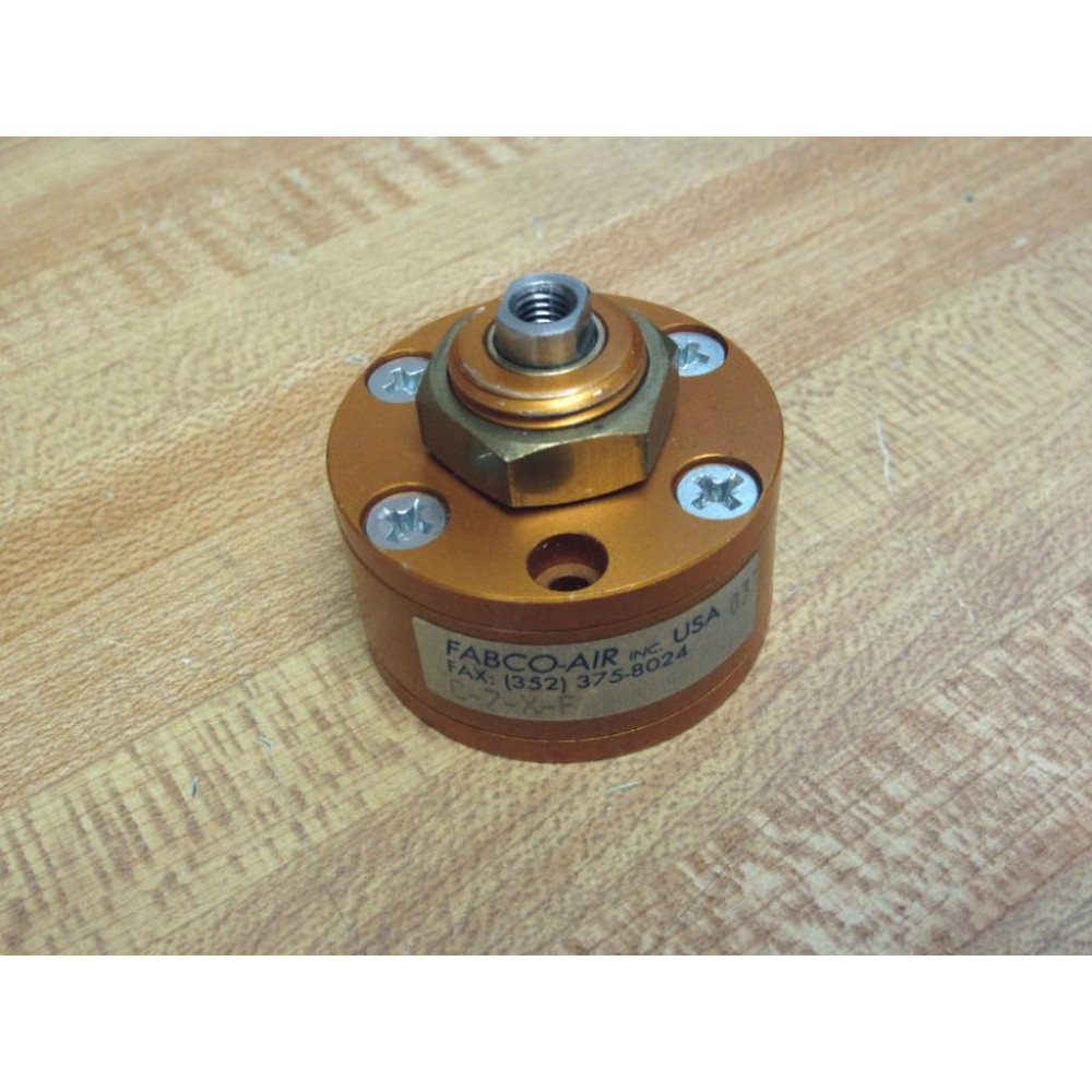 Fabco Air C-7-X-F Pancake Cylinder C7XF - New No Box Fabco Air C-7-X-F Pancake Cylinder C7XF - New No Box