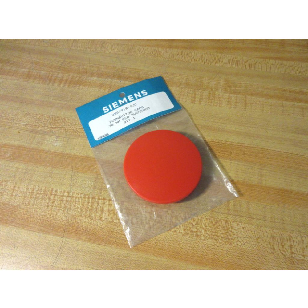 Siemens 3SB1910-0JC Pushbutton Cap 3SB19100JC
