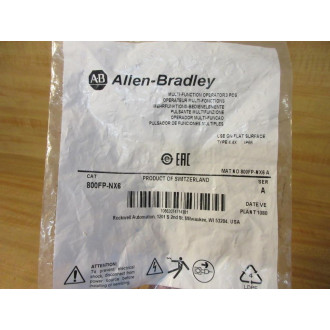 Allen Bradley 800FP-NX6 Multi-Function Push Button Operator